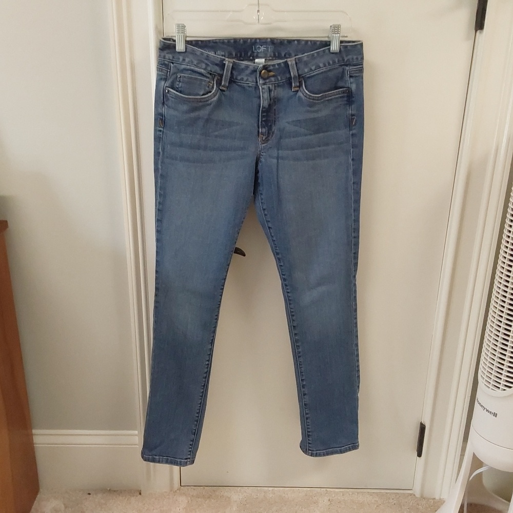 Loft, Denim, Petite, Modern Slim, size 8P